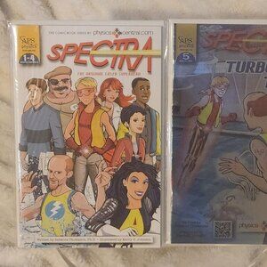 Spectra: The Original Laser Superhero #1-4 & #5 (2013) American Physical Society